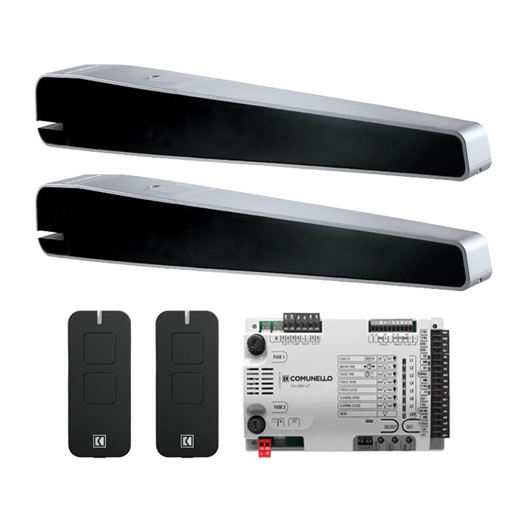 Kit de Brazo Batiente Comunello Abacus 500 Uso Intensivo Residencial e Industrial 2 hojas 1