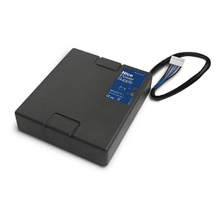 Batería de Respaldo Nice PS324 24 V con Cargador Integrado para motores Nice