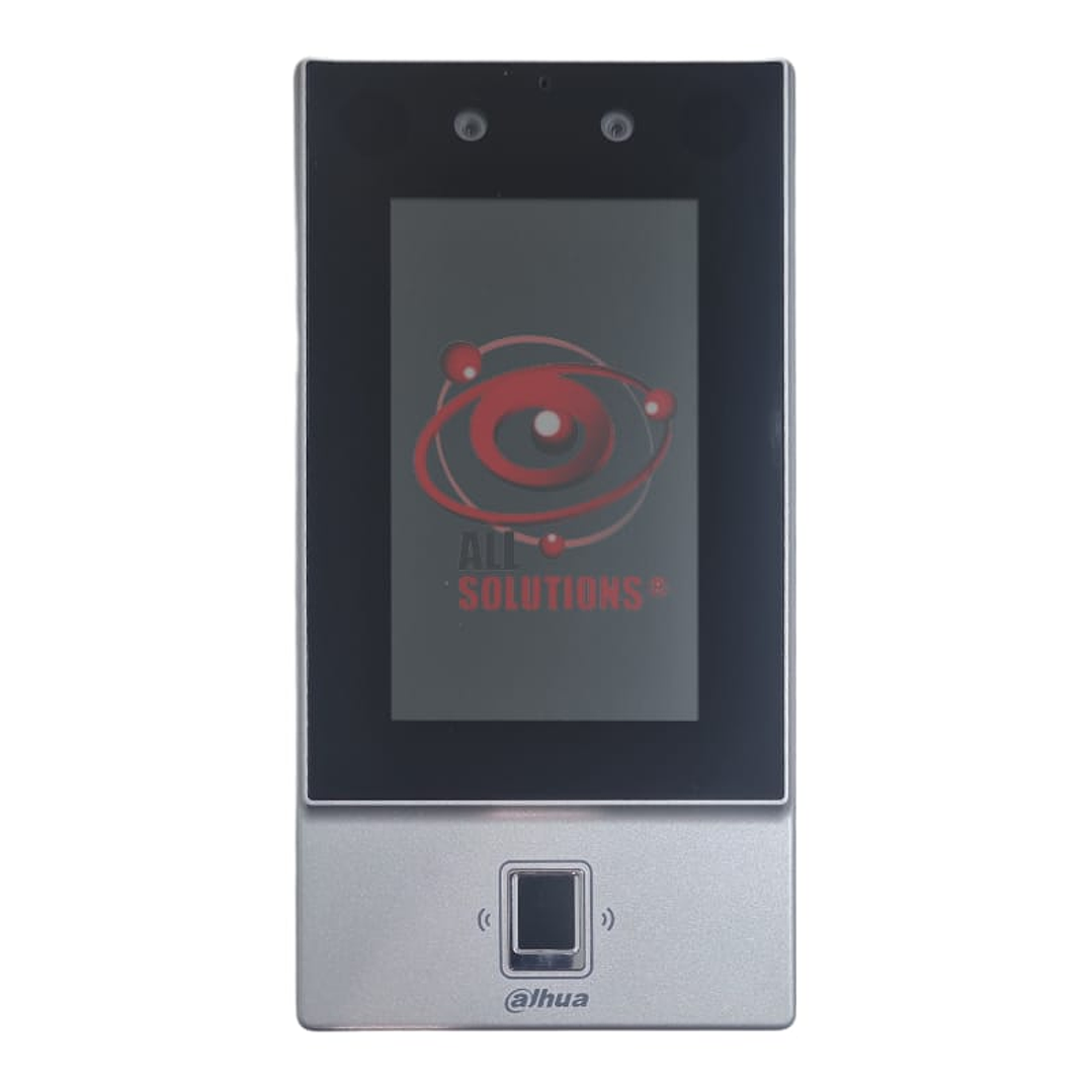 Control de Acceso Facial Dahua ASI6214S‑PW – Terminal Touch con Huella, Tarjeta, QR y Reconocimiento Facial 1