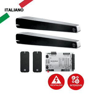 Kit de Brazo Batiente Comunello Abacus 300 Uso Intensivo Alta Velocidad 2 hojas