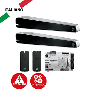 Kit de Brazo Batiente Comunello Abacus 500 Uso Intensivo Residencial e Industrial 2 hojas