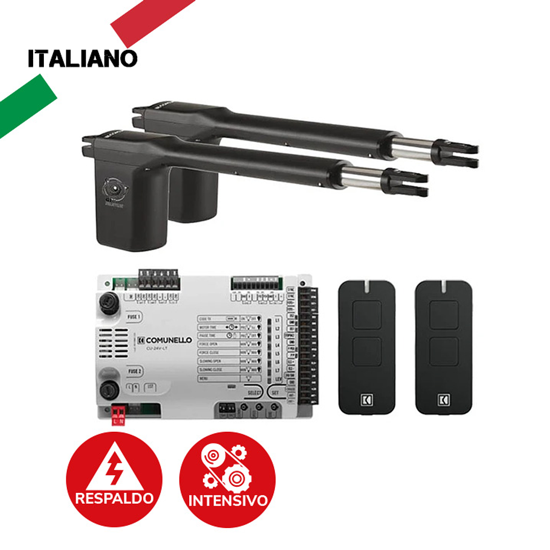 Kit de Brazo Batiente Comunello Ram 300 Uso Intensivo 2 hojas 1