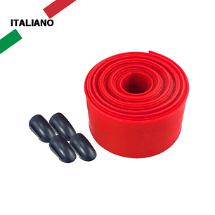 Goma Protectora para barrera BFT Michelangelo 80 - PCA N8 color rojo