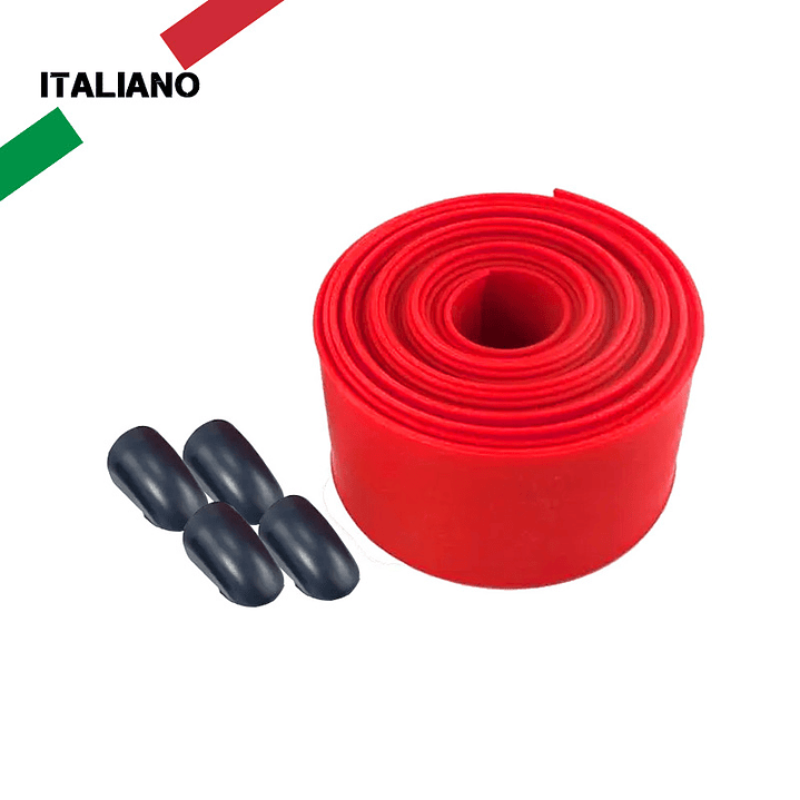 Goma Protectora para barrera BFT Moovi 30 - PCA N3 color rojo 1