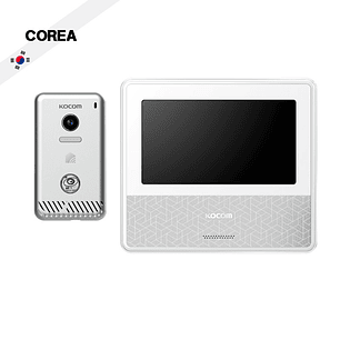 Videoportero IP WIFI KOCOM KCV-S701IP2W con Pantalla 7” y App Celular | Respuesta a Distancia y Control de Acceso