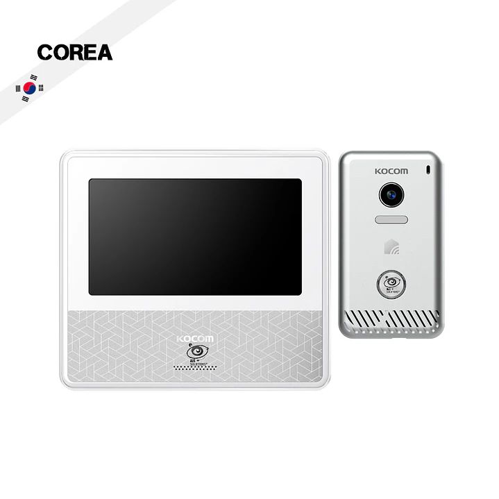 Kit Videocitofonía IP WIFI KOCOM KCV-S701IP2W con Pantalla 7” y App Celular | Respuesta a Distancia y Control de Acceso 1