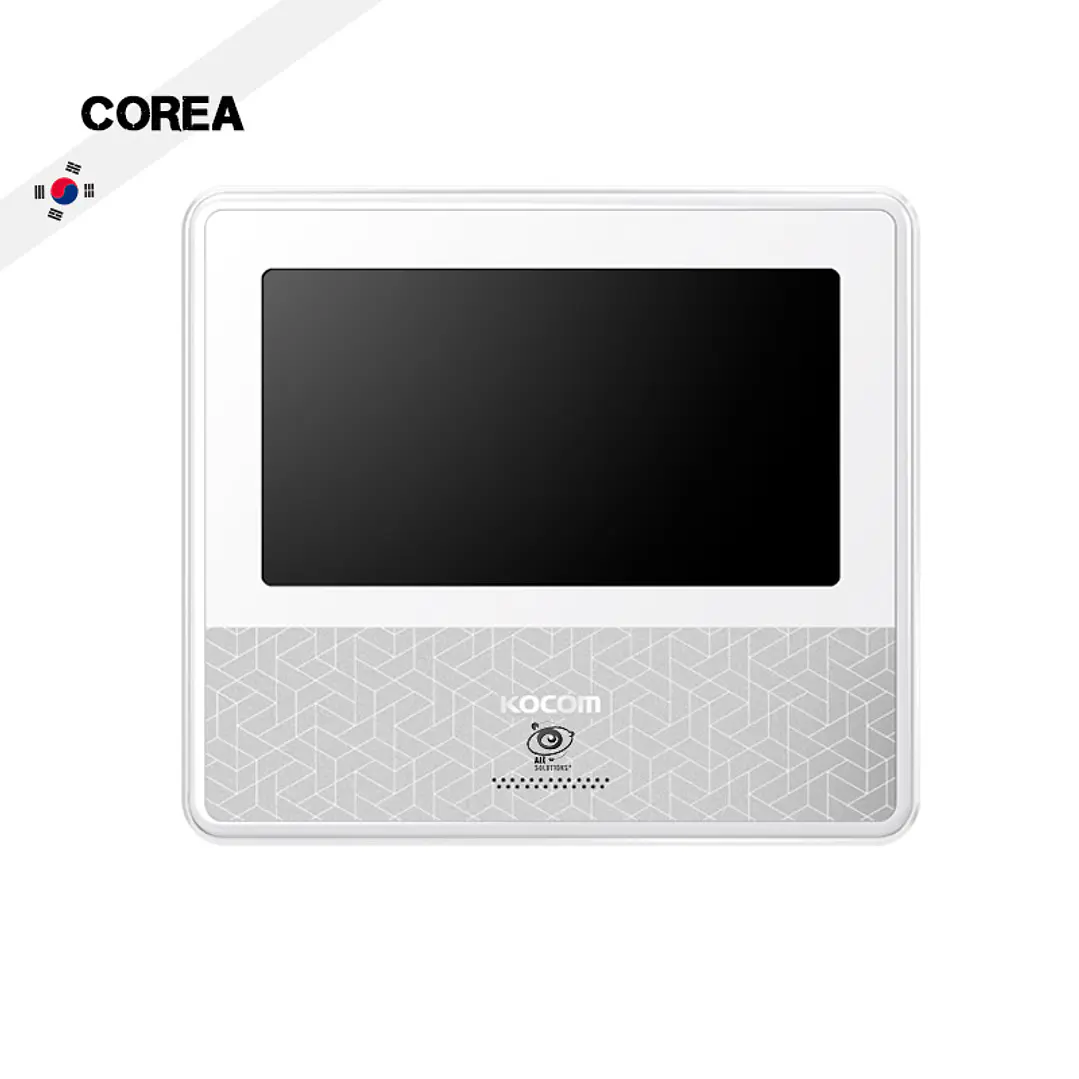Monitor IP WIFI KOCOM KCV-S701IP2W con Pantalla 7” y App Celular | Respuesta a Distancia y Control de Acceso 1