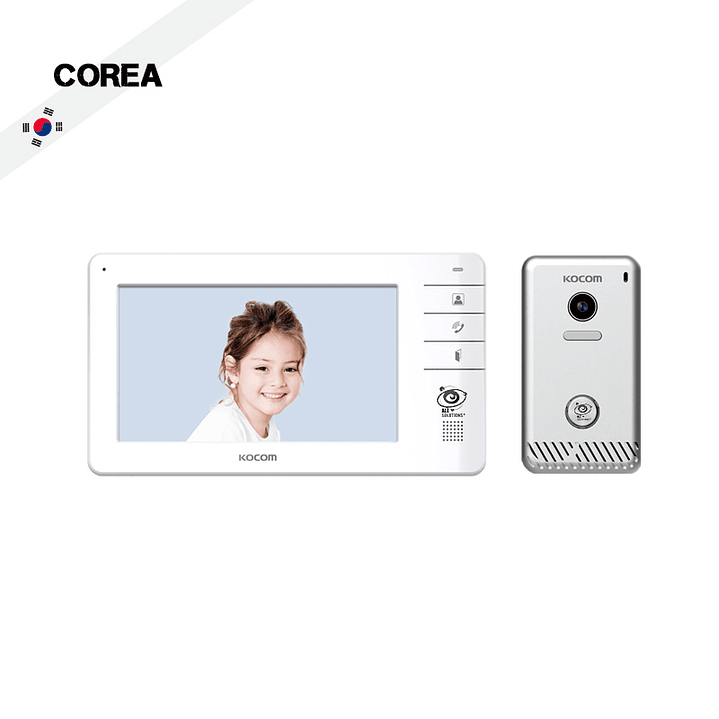 Kit Videocitofonía Kocom Color 7