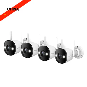 Kit 4 Cámaras IP WiFi IMOU Bullet 3 3MP Audio Bidireccional