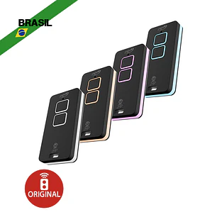 Control Remoto PPA ZAP POP 2 Canales Rolling Code - Negro