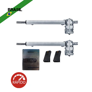 Kit Motor Batiente PPA Pivo Home Super Análoga 2 Hojas