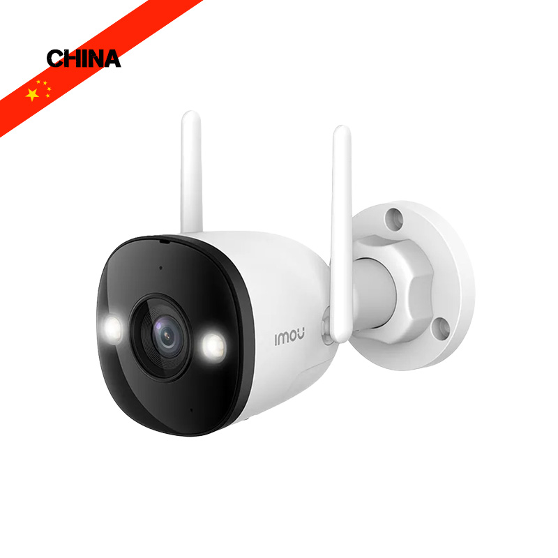 Cámara IP Imou Exterior Bullet 2E 3MP FHD Visión Nocturna Color Detección Humana IP67