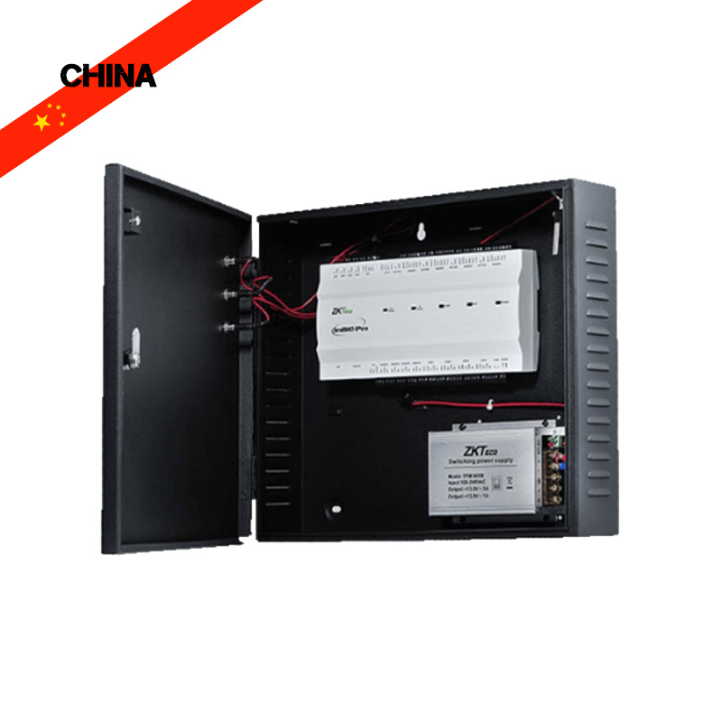 Inbio260 Pro Package B. Controladora de acceso biométrico 2 puertas con gabinete.