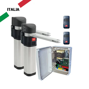 Kit Motor batiente BFT E 5 BT A12 con brazo liso 2 Hojas