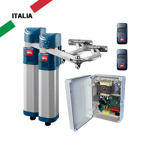 Kit Motor batiente BFT E 5 BT A12 con brazo articulado 2 Hojas