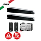 Kit de Brazo Batiente Comunello Abacus 500 Uso Intensivo Residencial e Industrial 2 hojas - Miniatura 1