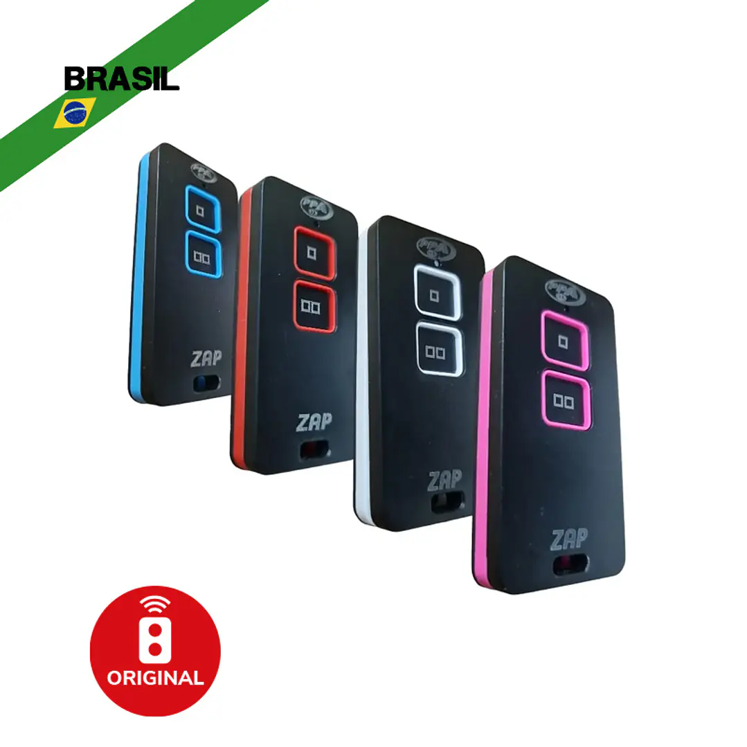 Control Remoto PPA ZAP 2 Botones (diferentes colores) 1