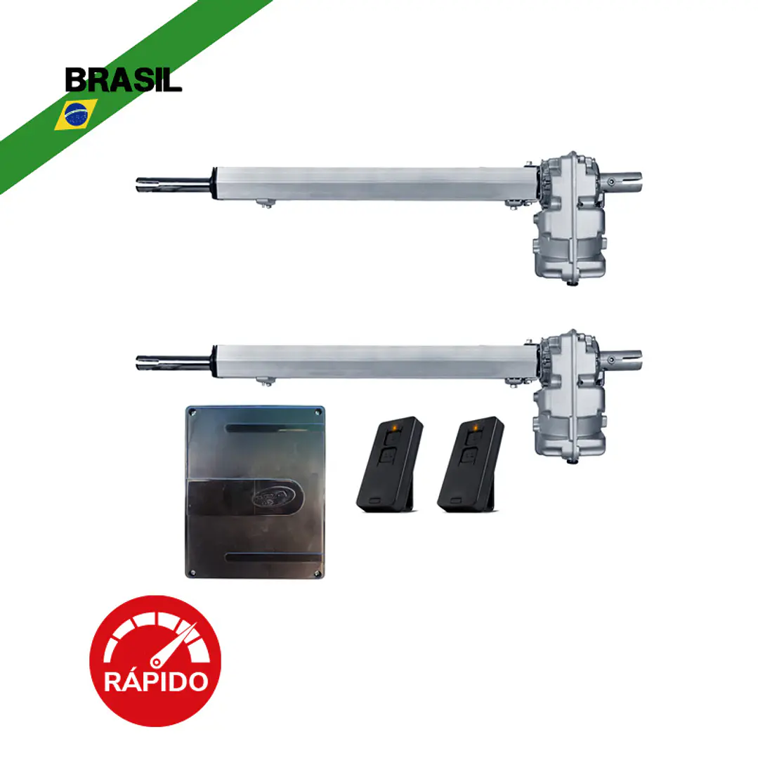 Kit Motor Batiente PPA Pivo Home Super Análoga 2 Hojas 1