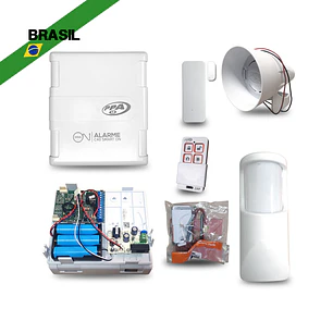 Kit Alarma PPA C40 con sensores Smart Slim y Sirena Deton