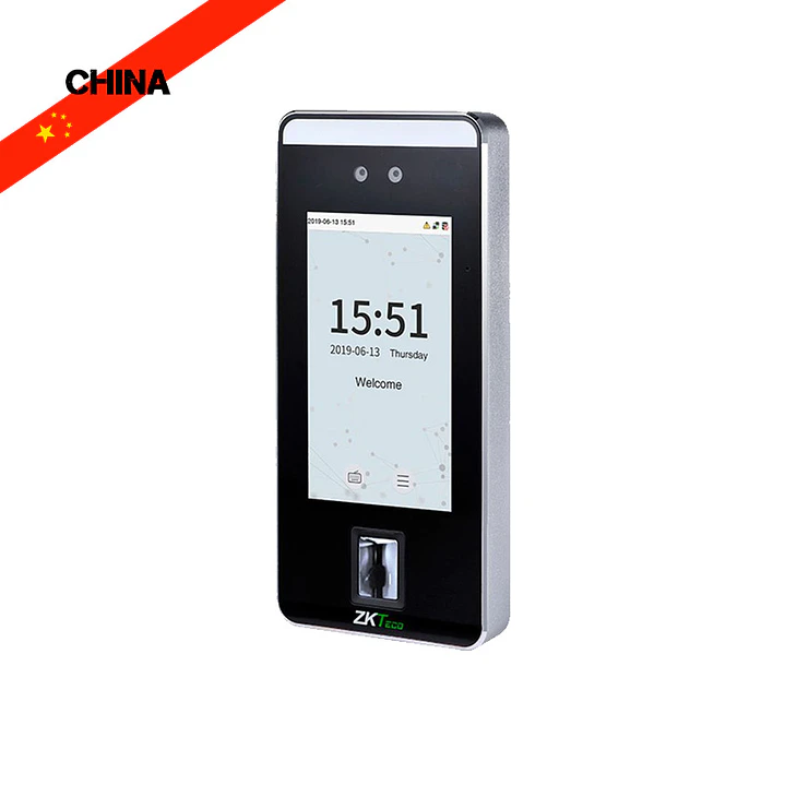 Speedface-V5L. terminal de control de acceso standalone. reconocimiento facial/huella/clave/tarjeta. 1