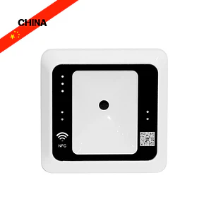 QR500-B-CL. Lector Cedula ZK RFID y QR 13.56 RFID Wiegand RS485 USB