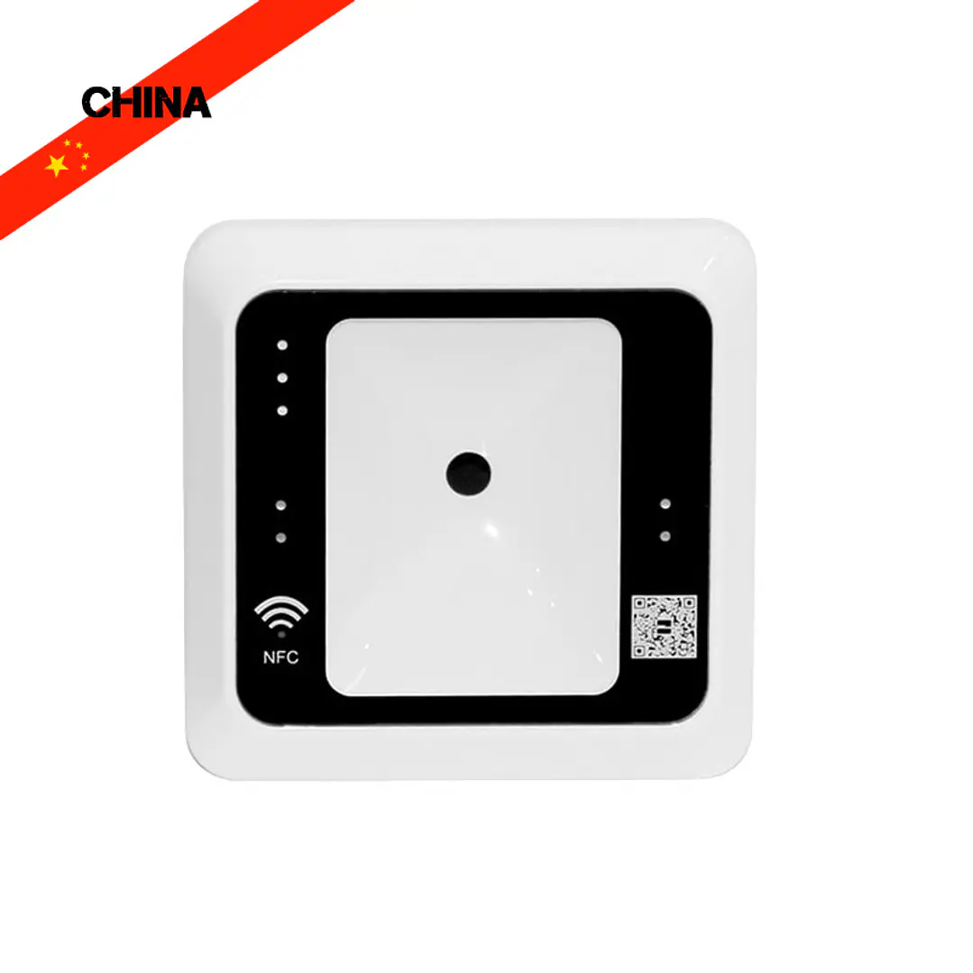 QR500-B-CL. Lector Cedula ZK RFID y QR 13.56 RFID Wiegand RS485 USB 1