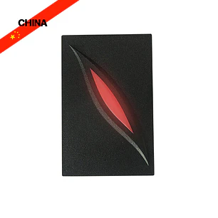 KR101M. lector esclavo de tarjetas RFID IC 13.56mhz, wiegand 34bits, uso exterior ip65.