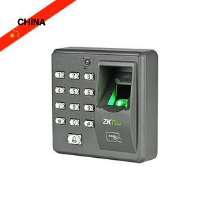 X7. Terminal de control de acceso standalone con verificación huella/clave/tarjeta rfid id 125khz.