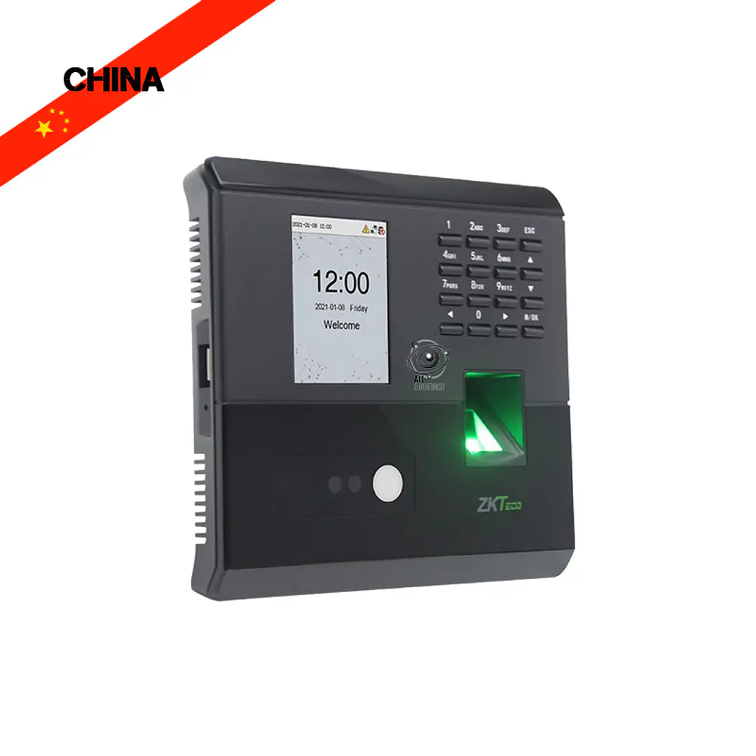 MB10-VL. Terminal standalone de t&a con verificación por reconocimiento facial/huella/clave, adms. 1