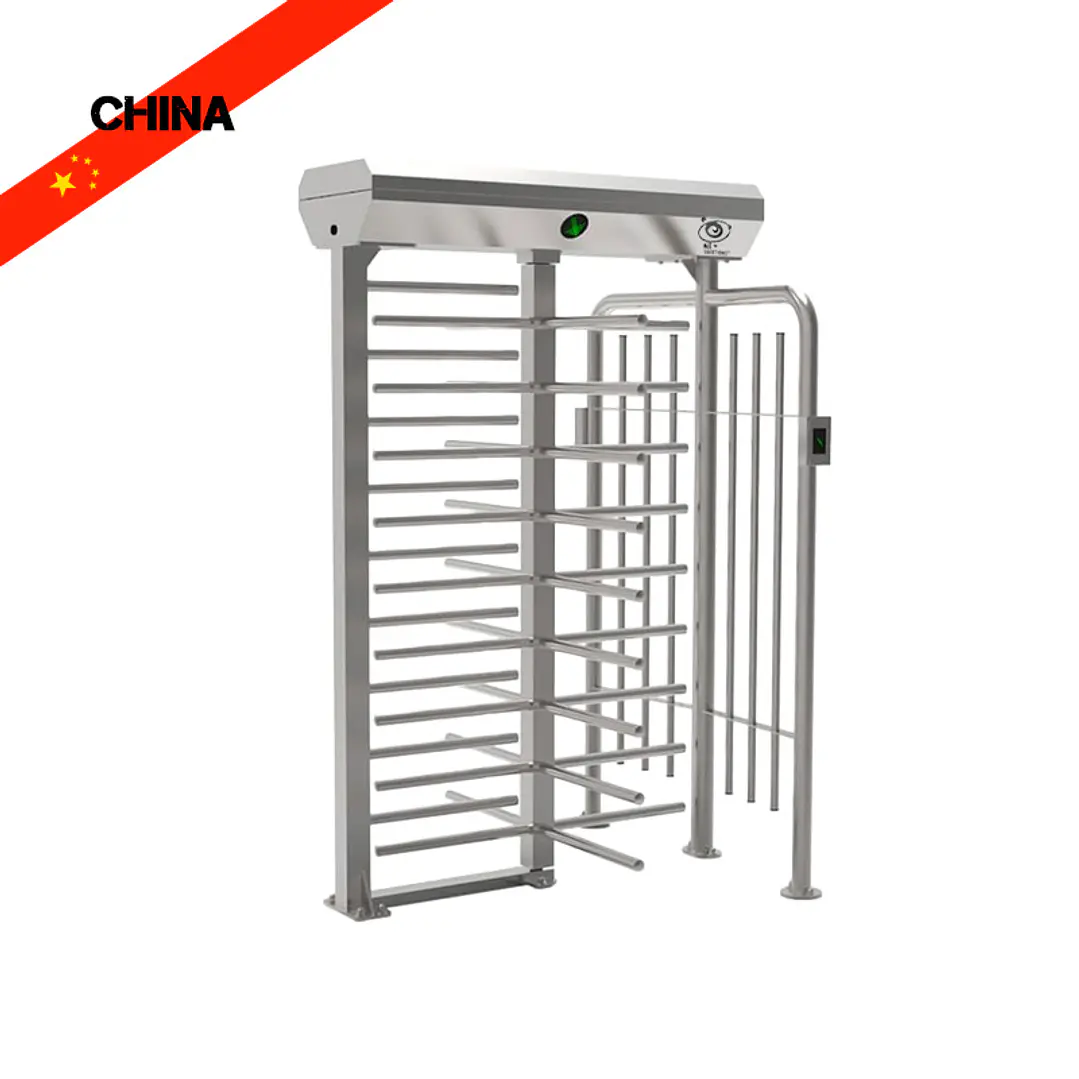 FHT2400. torniquete cuerpo entero bidireccional, carril simple, acero inoxidable. 1