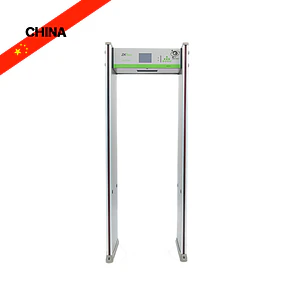 ZK-D3180. arco detector de metales, 18 zonas, pantalla led, control remoto, indicadores led laterale
