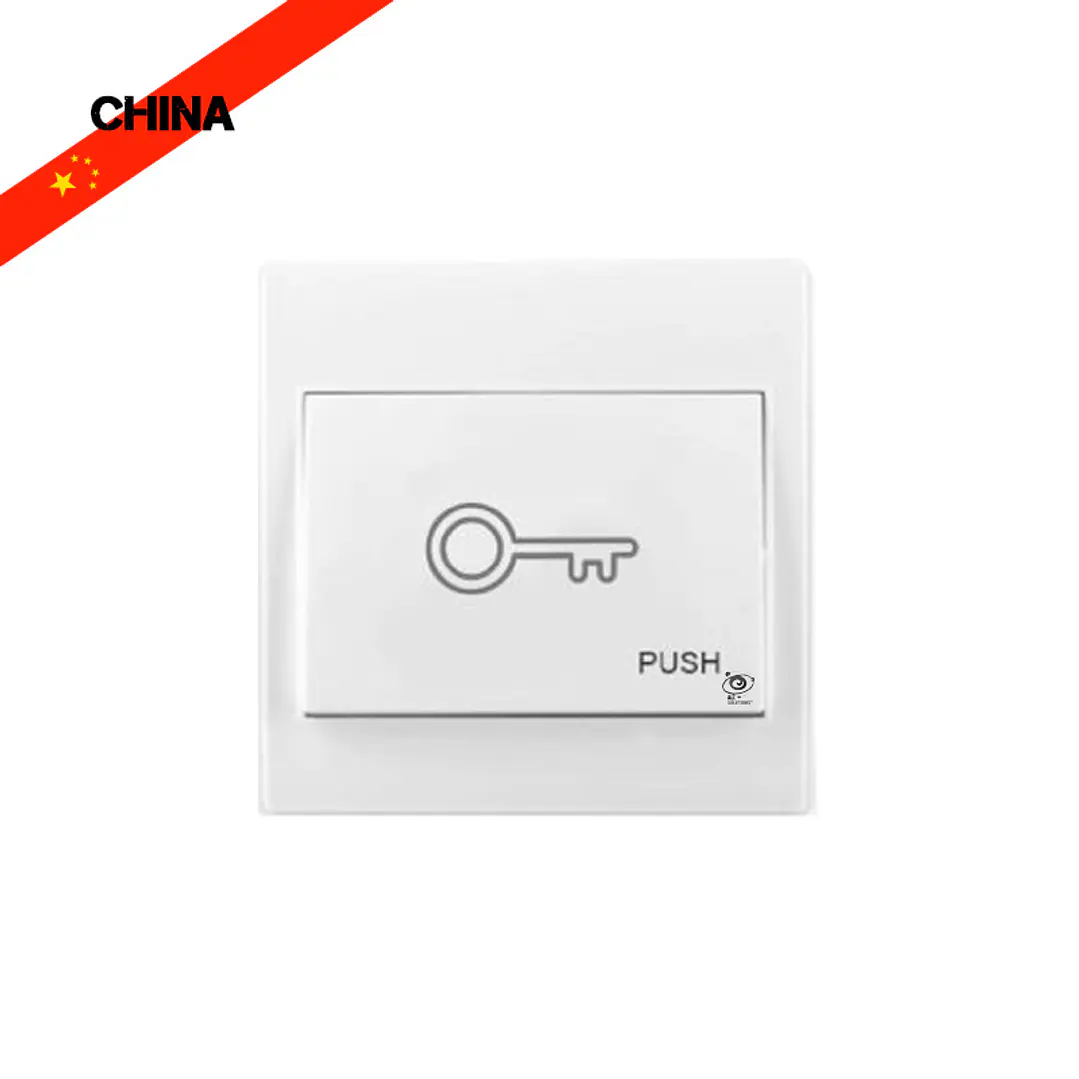 K-08. pulsador de salida mecánico plástico. contacto no/com. 1