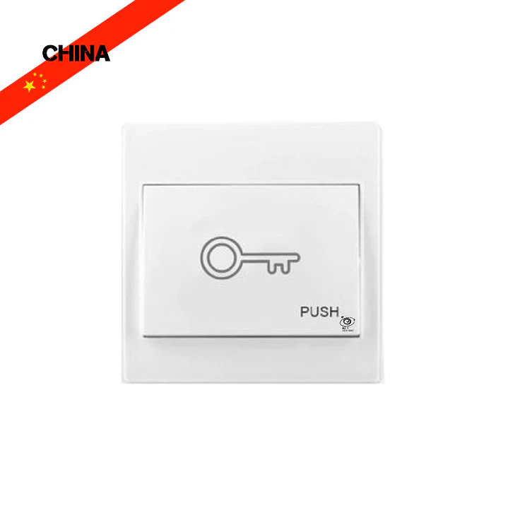 K-08. pulsador de salida mecánico plástico. contacto no/com. 1