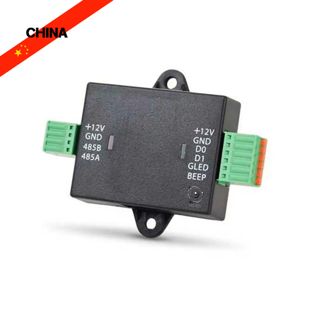 WR485. conversor wiegand a rs485 para lectores. compatible con controlador c2-260. 1