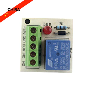 RM01. modulo relé universal externo 12vdc no/com/nc