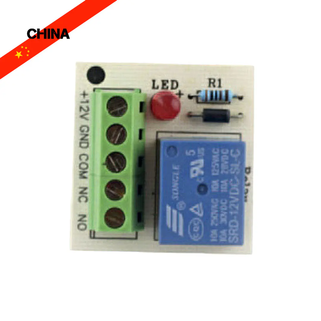RM01. modulo relé universal externo 12vdc no/com/nc 1
