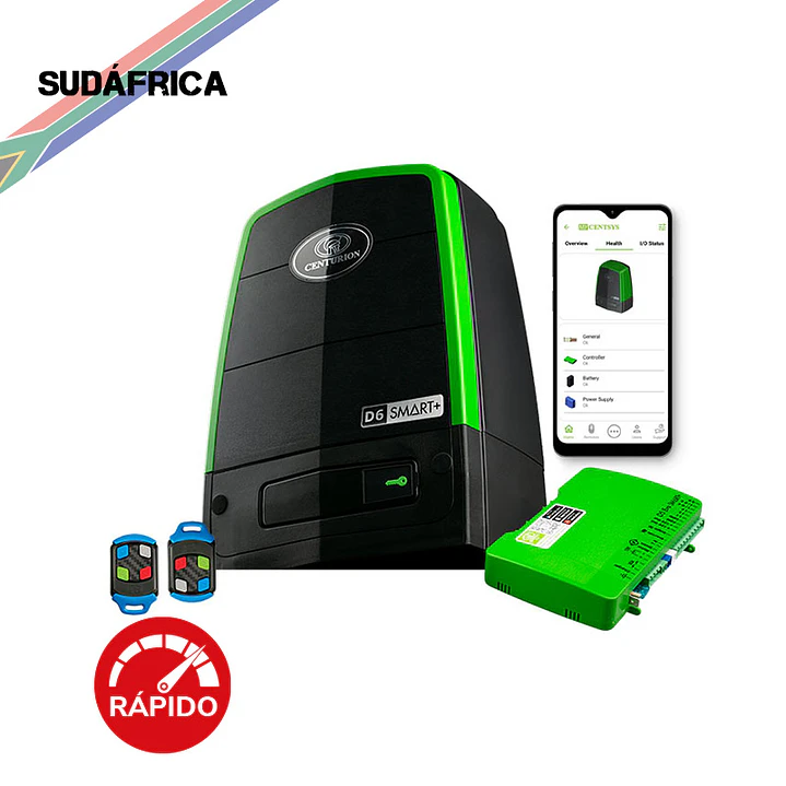 Motor Portón Corredera Centurion D6 Smart+ 600 kg WiFi +2 controles remoto. 1