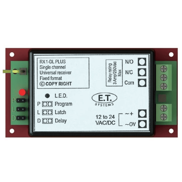 Receptora ETSystem RX1 - 1 canal