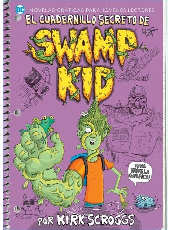 OVNIPRESS -JÓVENES LECTORES -EL CUADERNILLO SECRETO DE SWAMP KID