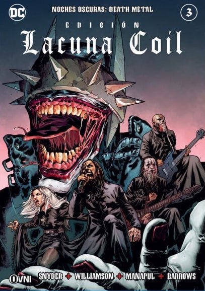 OVNIPRESS - BATMAN Noches Oscuras: DEATH METAL #3 (Lacuna Coil)