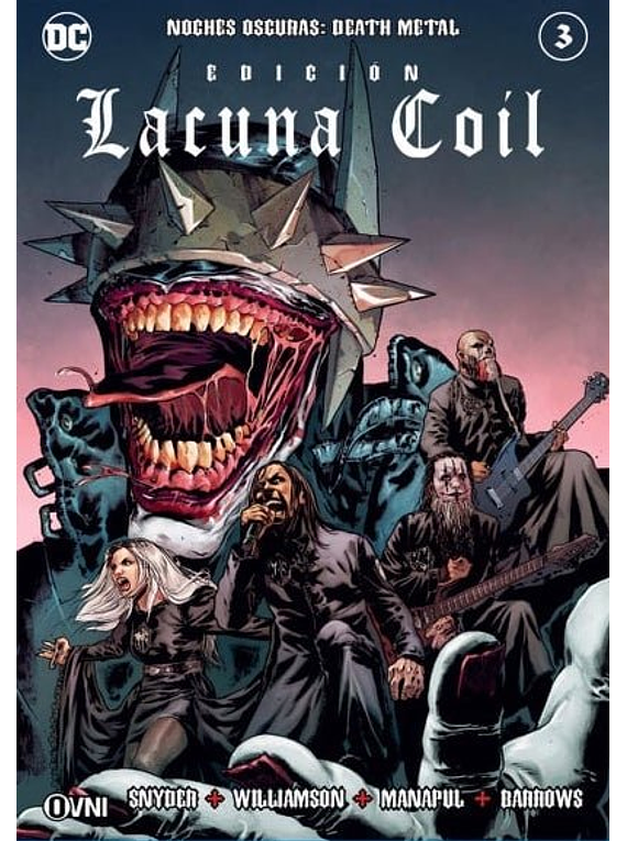 OVNIPRESS - BATMAN Noches Oscuras: DEATH METAL #3 (Lacuna Coil)