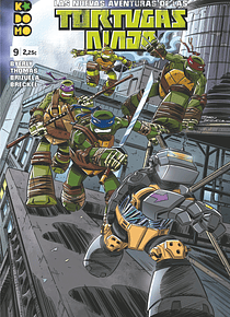 Las nuevas aventuras de las Tortugas Ninja núm. 09