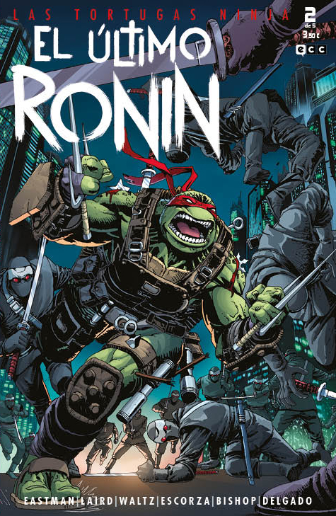 Las Tortugas Ninja: El Último Ronin Núm. 2 De 5