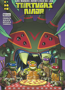 Las nuevas aventuras de las Tortugas Ninja núm. 10
