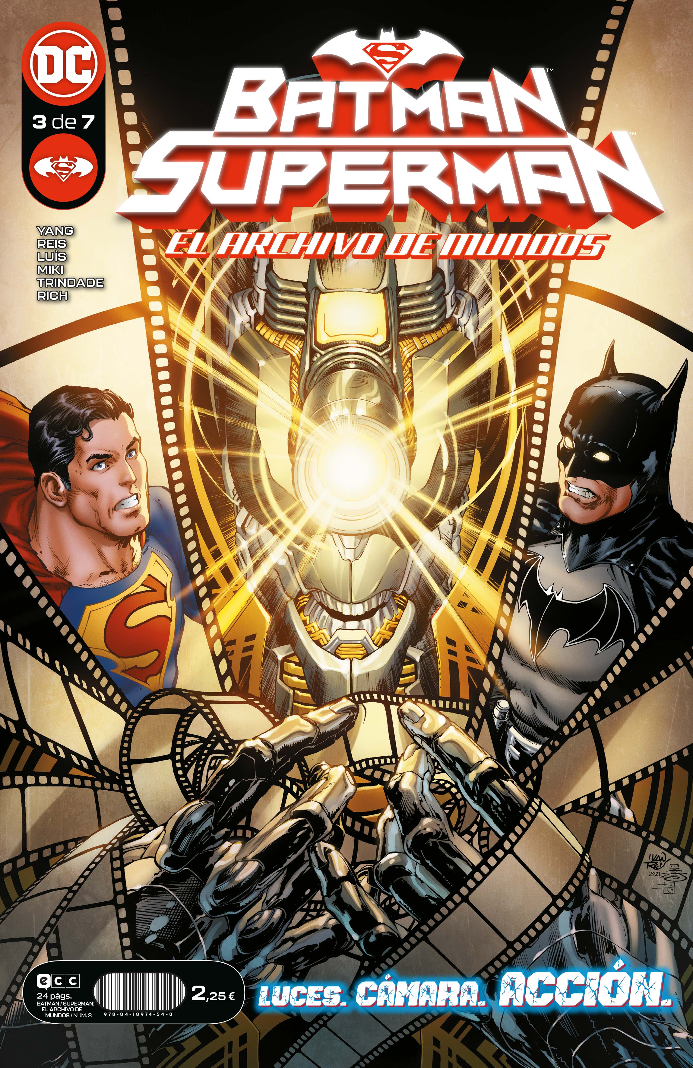 Batman/Superman: El archivo de mundos núm. 3 de 7