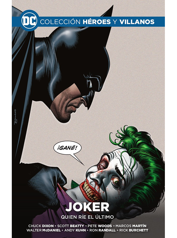 Colección Héroes y villanos vol. 23 Joker: Quien ríe el último
