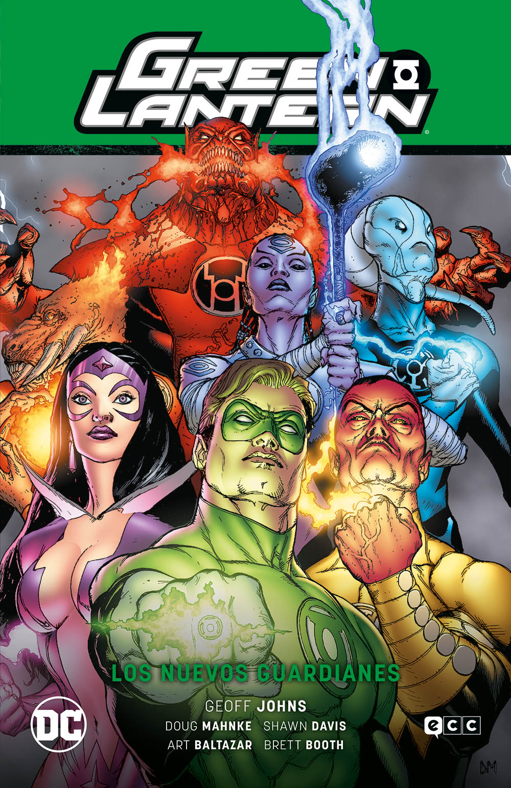 SEGUNDA MANO Green Lantern Vol. 8: Los Nuevos Guardianes (Green Lantern Saga - El día más brillante Parte 2)- COPIAR