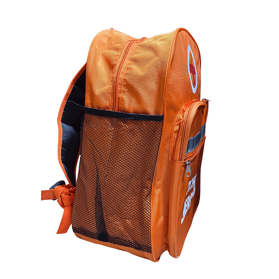 Mochila De Emergencia 30l Nylon Con Cinta Reflectiva 2