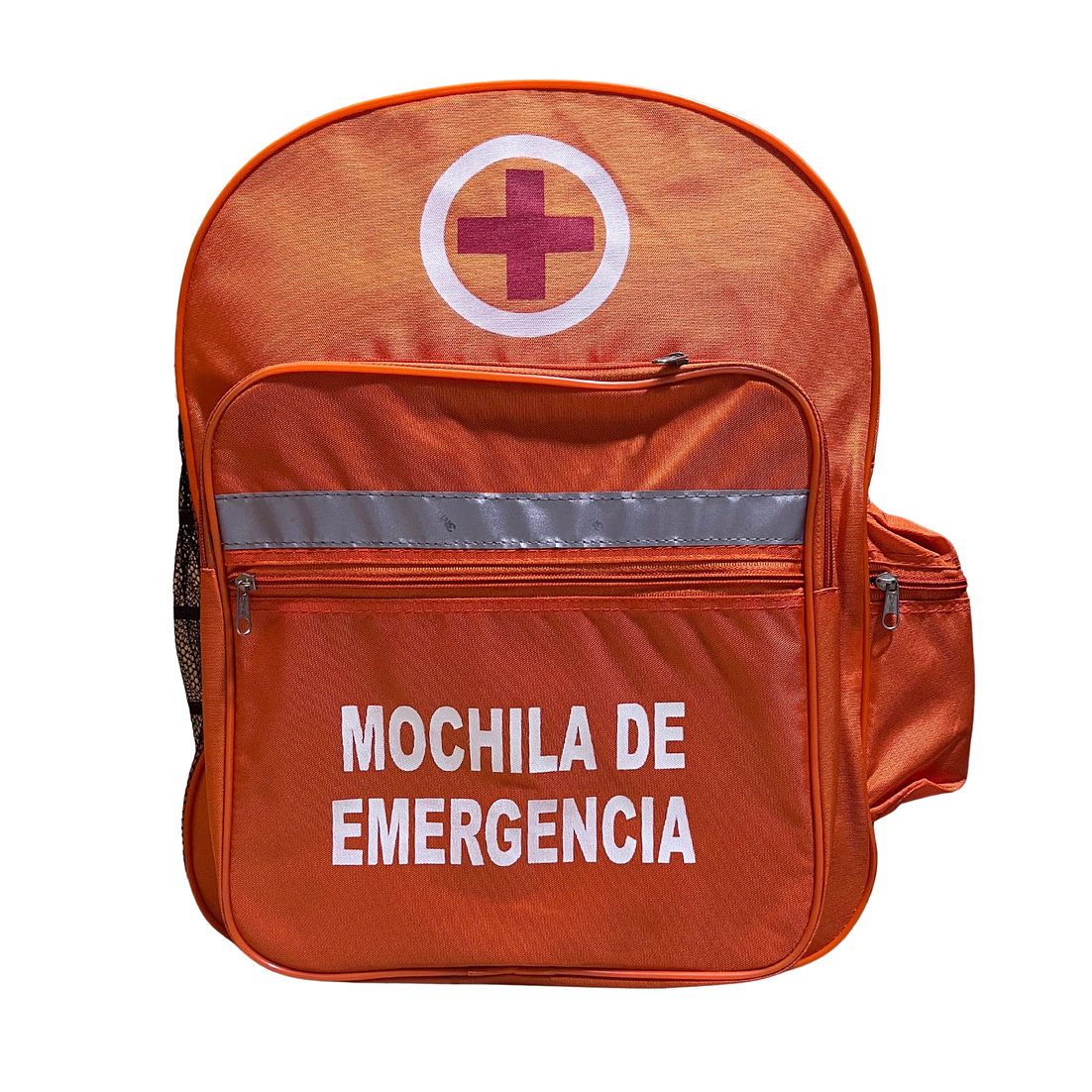 Mochila De Emergencia 30l Nylon Con Cinta Reflectiva 5