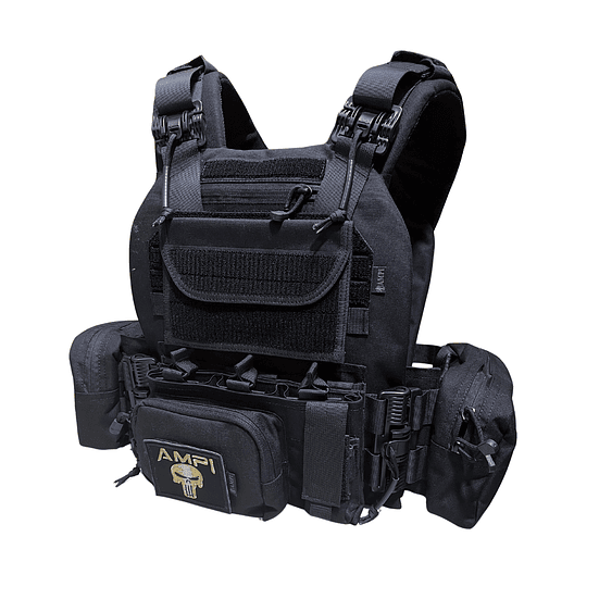Chaleco táctico Liberación Rápida QR1 AMPI 1